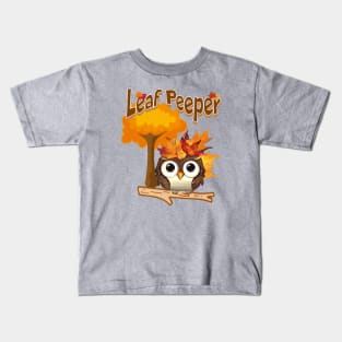 Leaf Peeper Kids T-Shirt